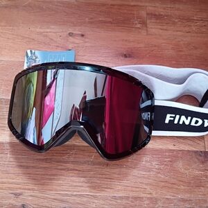 Findway Ski Goggles with Black Frame